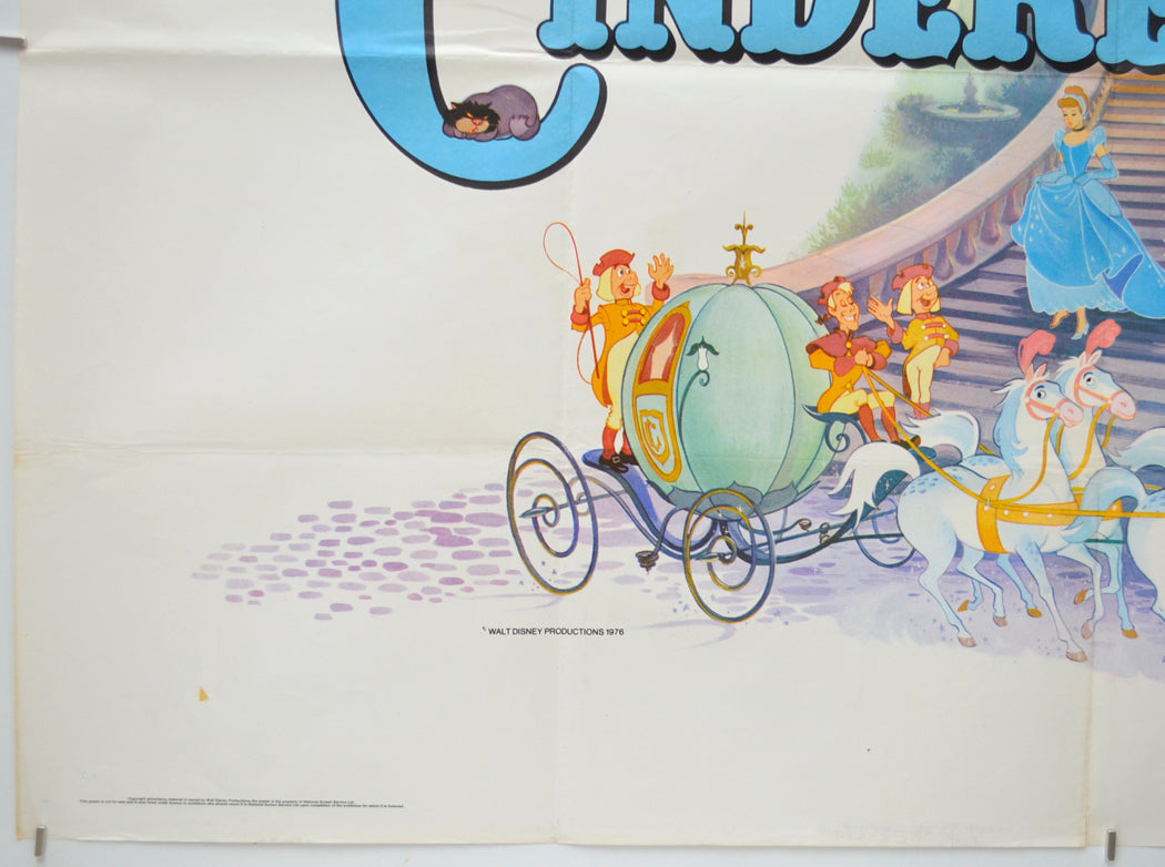 CINDERELLA (Bottom Left) Cinema Quad Movie Poster 