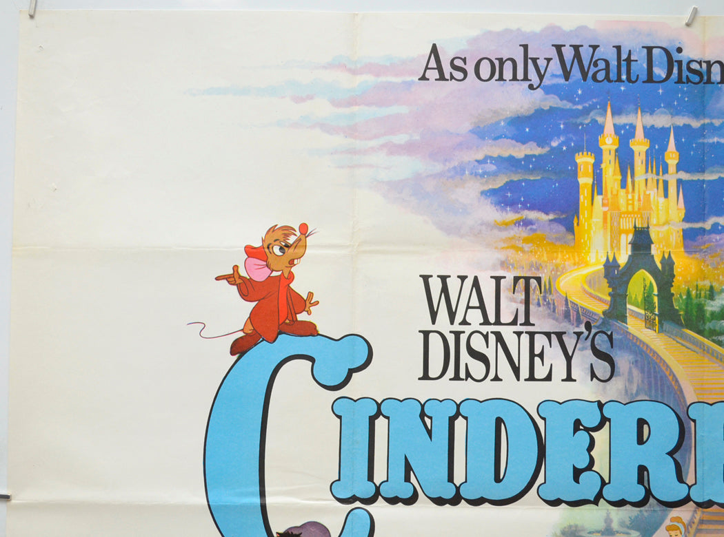 CINDERELLA (Top Left) Cinema Quad Movie Poster 