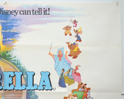 CINDERELLA (Top Right) Cinema Quad Movie Poster 