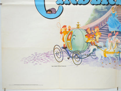 CINDERELLA (Bottom Left) Cinema Quad Movie Poster 