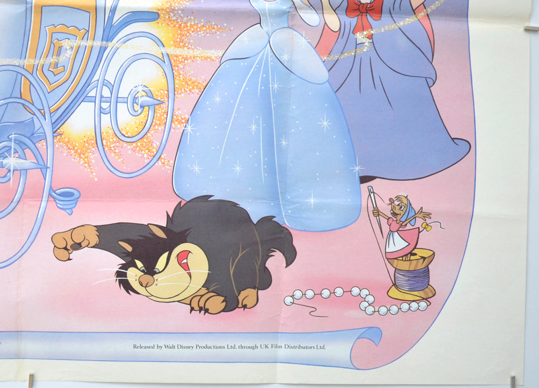 CINDERELLA (Bottom Right) Cinema Quad Movie Poster 