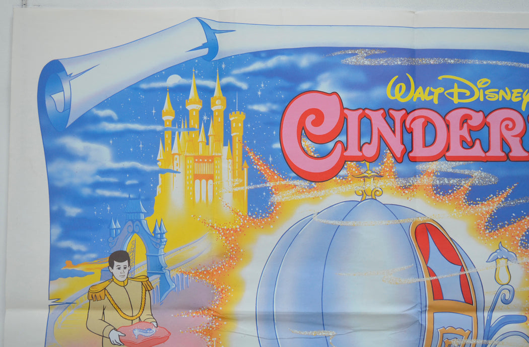 CINDERELLA (Top Left) Cinema Quad Movie Poster 