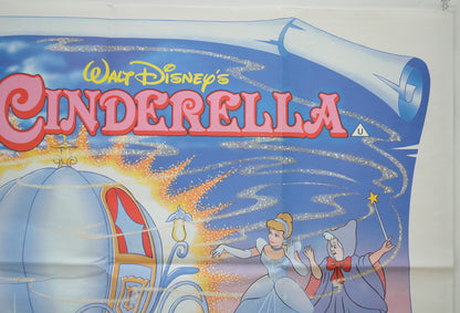 CINDERELLA (Top Right) Cinema Quad Movie Poster 