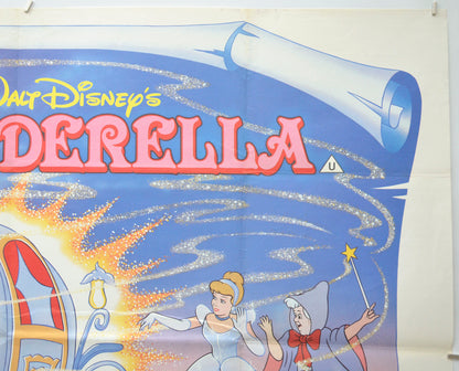 CINDERELLA (Top Right) Cinema Quad Movie Poster 