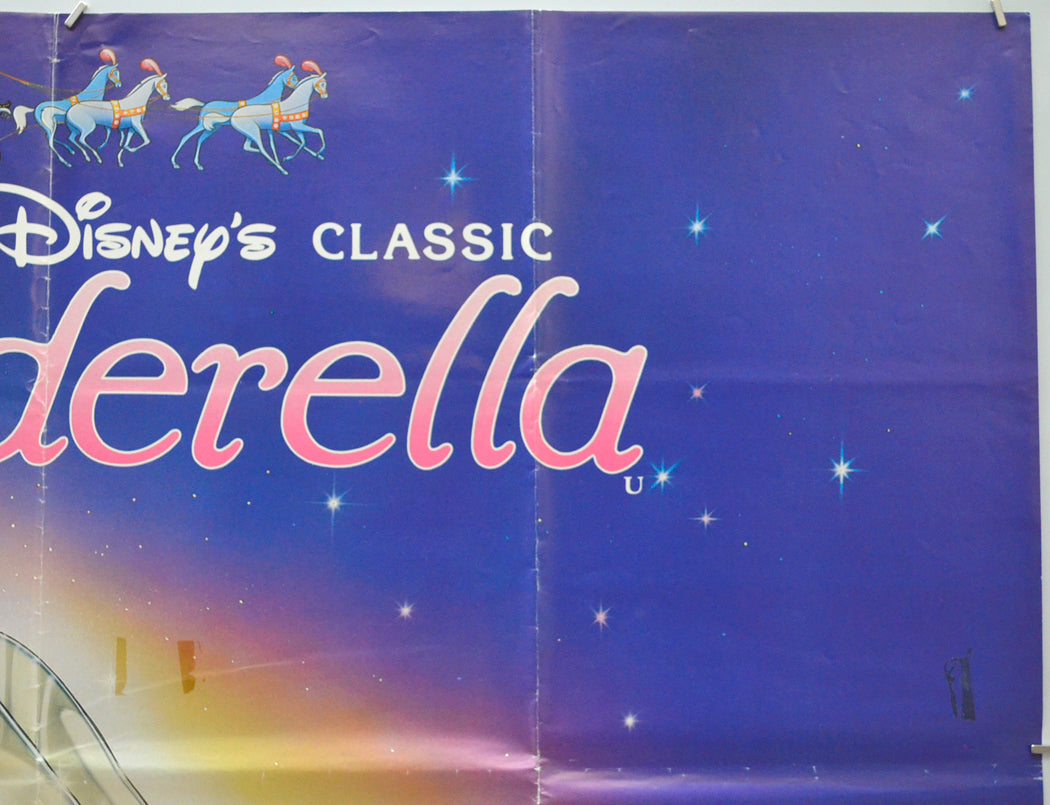 CINDERELLA (Top Right) Cinema Quad Movie Poster 