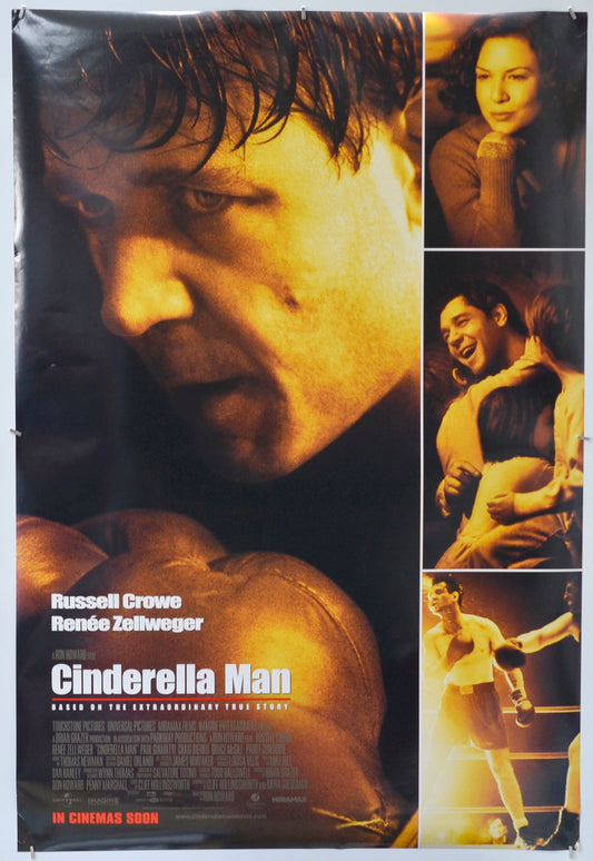 Cinderella Man - Original One Sheet Poster - Film Poster - Movie Poster 