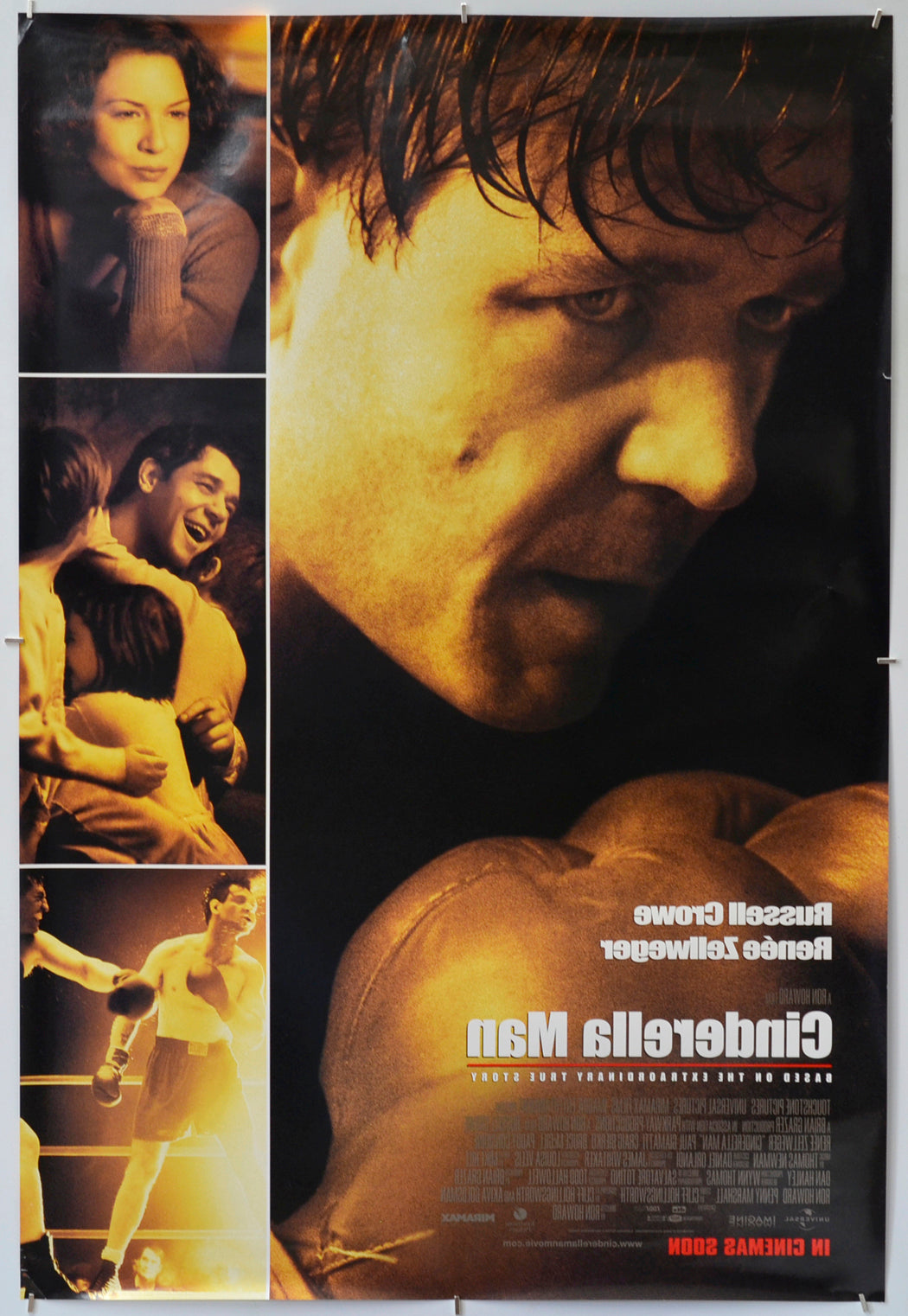 Cinderella Man (Back) Cinema One Sheet Movie Poster 