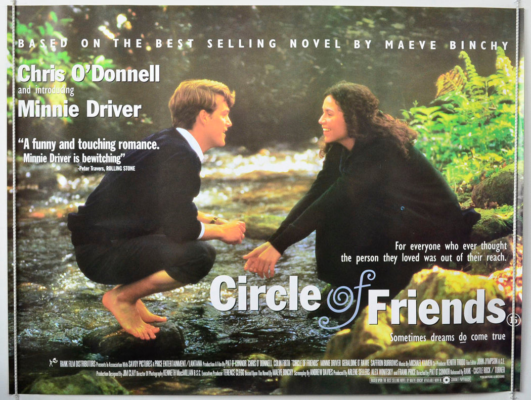 Circle Of Friends Original British Quad Poster - Movie Poster