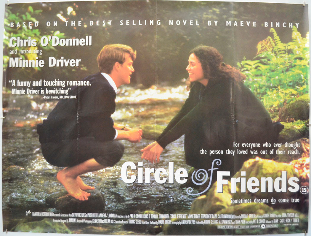 Circle Of Friends Original Quad Poster - Film Poster - Movie Poster