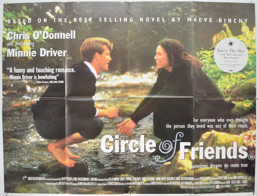 Circle Of Friends Original Quad Poster - Film Poster - Movie Poster