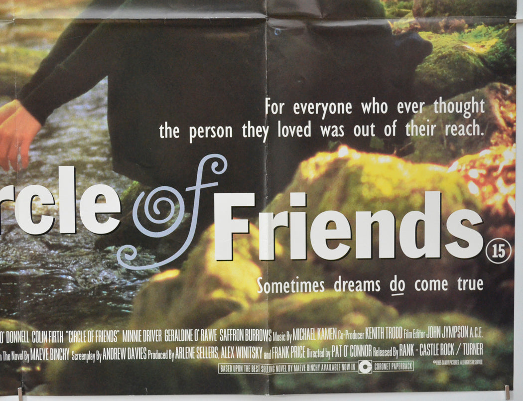 CIRCLE OF FRIENDS (Bottom Right) Cinema Quad Movie Poster 