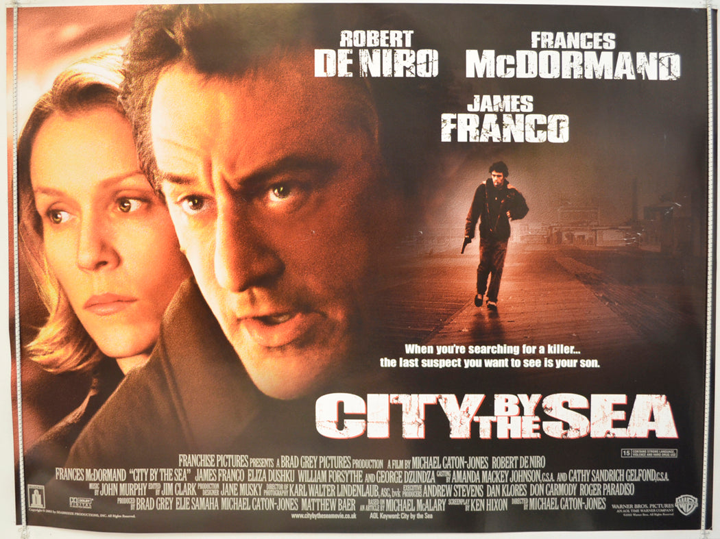 City By The Sea  Original Quad Poster - Film Poster - Movie Poster