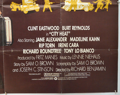 CITY HEAT (Bottom Right) Cinema Quad Movie Poster 