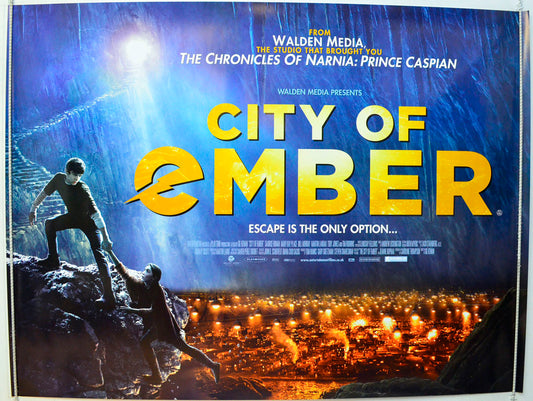 City Of Ember Original British Quad Poster - Film Poster - Movie Poster 