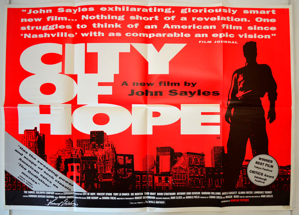 City Of Hope  Original British Quad Poster - Film Poster - Movie Poster