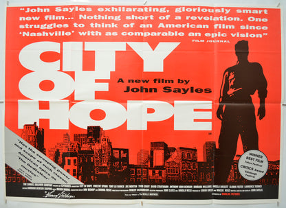 City Of Hope Original Quad Poster - Film Poster - Movie Poster