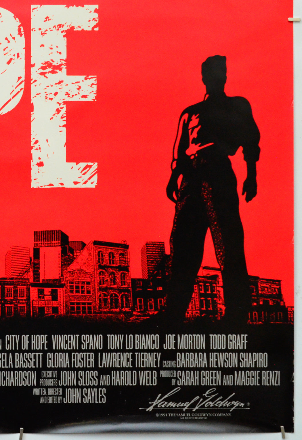 City Of Hope (Bottom Right) Cinema One Sheet Movie Poster 
