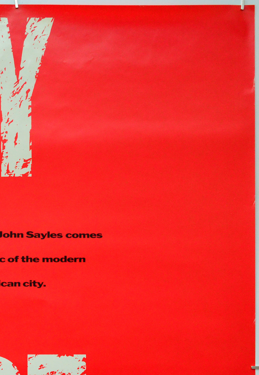 City Of Hope (Top Right) Cinema One Sheet Movie Poster 