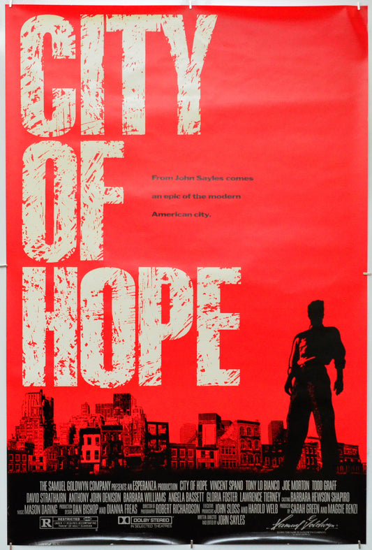 City Of Hope - Original One Sheet Poster - Film Poster - Movie Poster 