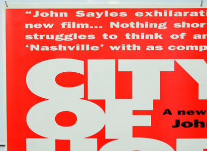 City Of Hope (Top Left) Cinema Quad Movie Poster 