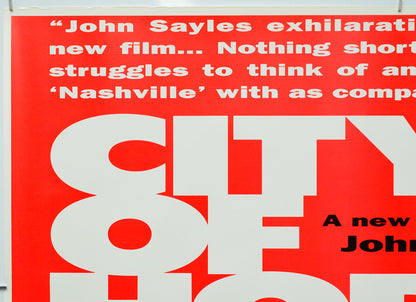 City Of Hope (Top Left) Cinema Quad Movie Poster 
