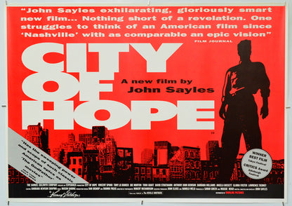 City Of Hope - Original Quad Poster - Film Poster - Movie Poster