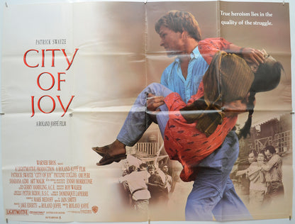 City Of Joy  Original Quad Movie Poster  