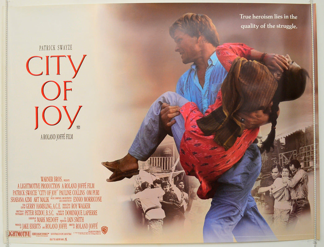 City Of Joy  Original British Quad Poster - Film Poster - Movie Poster 