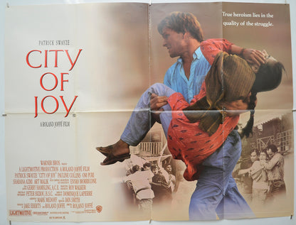 City Of Joy Original Quad Poster - Film Poster - Movie Poster