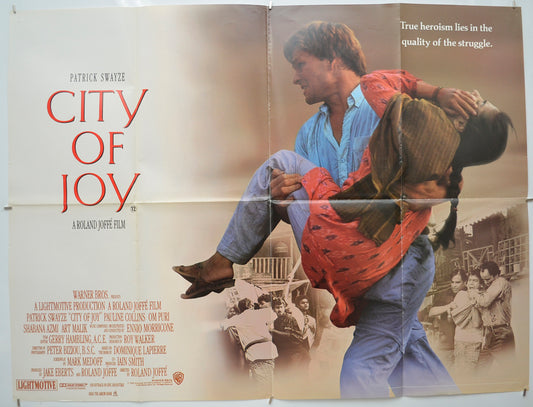 City Of Joy Original Quad Poster - Film Poster - Movie Poster