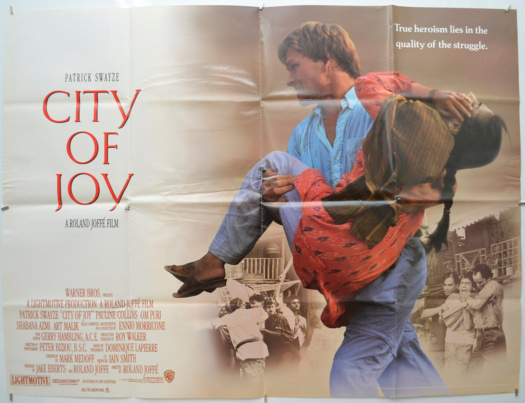 City Of Joy  Original Quad Movie Poster  