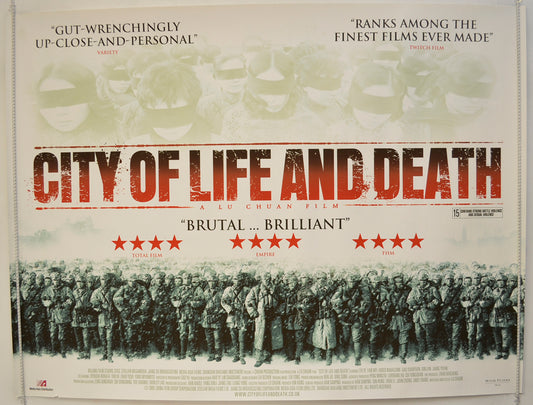 City Of Life And Death  (a.k.a. Nanjing! Nanjing!)   Original Quad Poster - Film Poster - Movie Poster