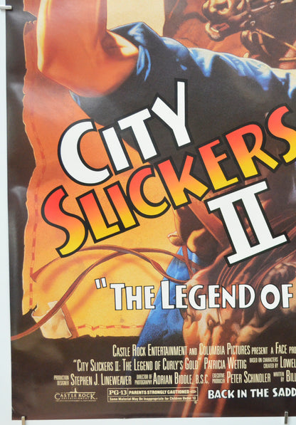 CITY SLICKERS II (Bottom Left) Cinema One Sheet Movie Poster 