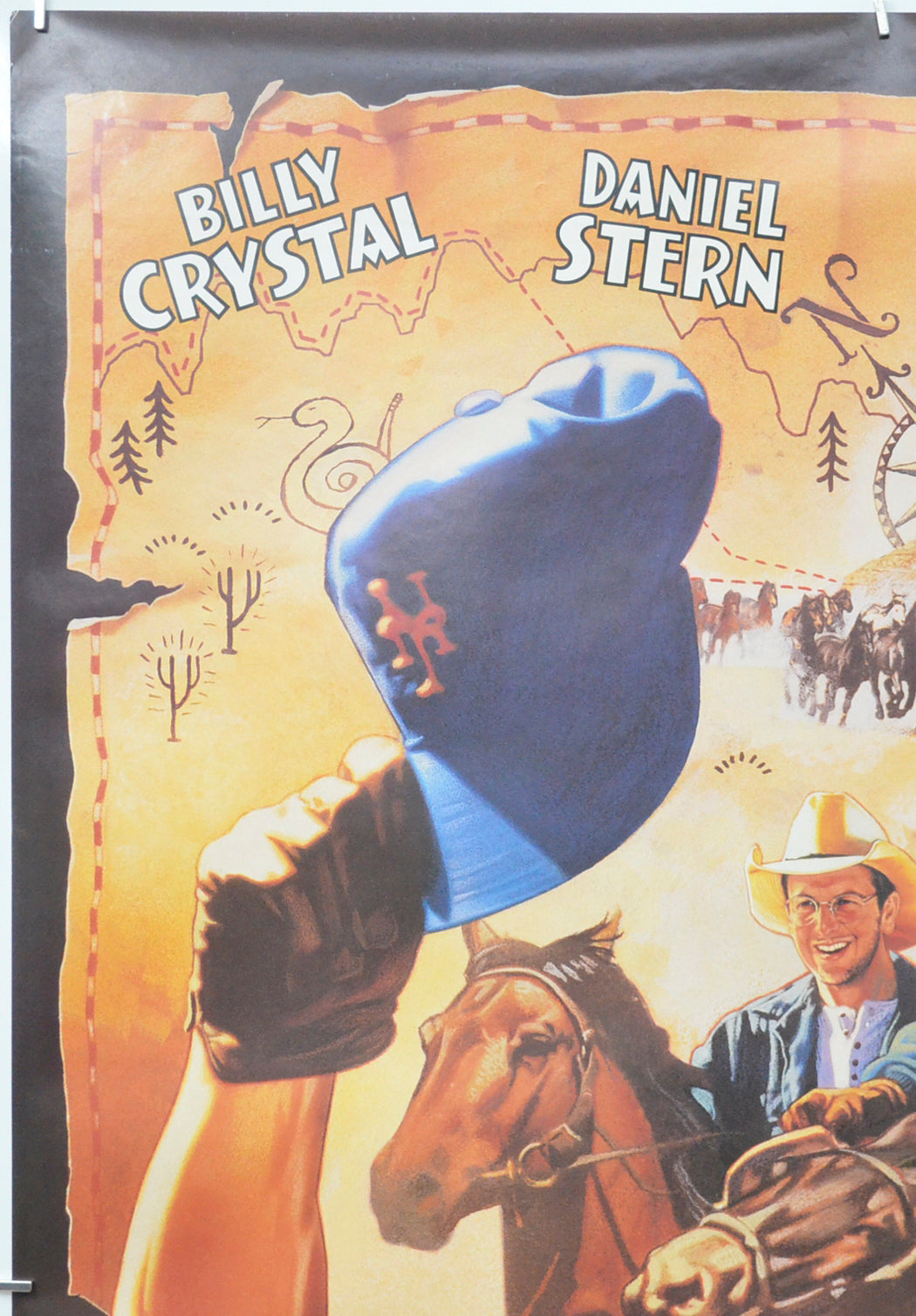 CITY SLICKERS II (Top Left) Cinema One Sheet Movie Poster 