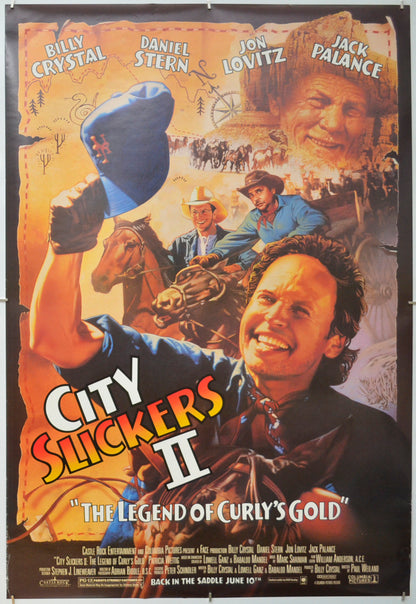 City Slickers II Original One Sheet Poster - Film Poster - Movie Poster