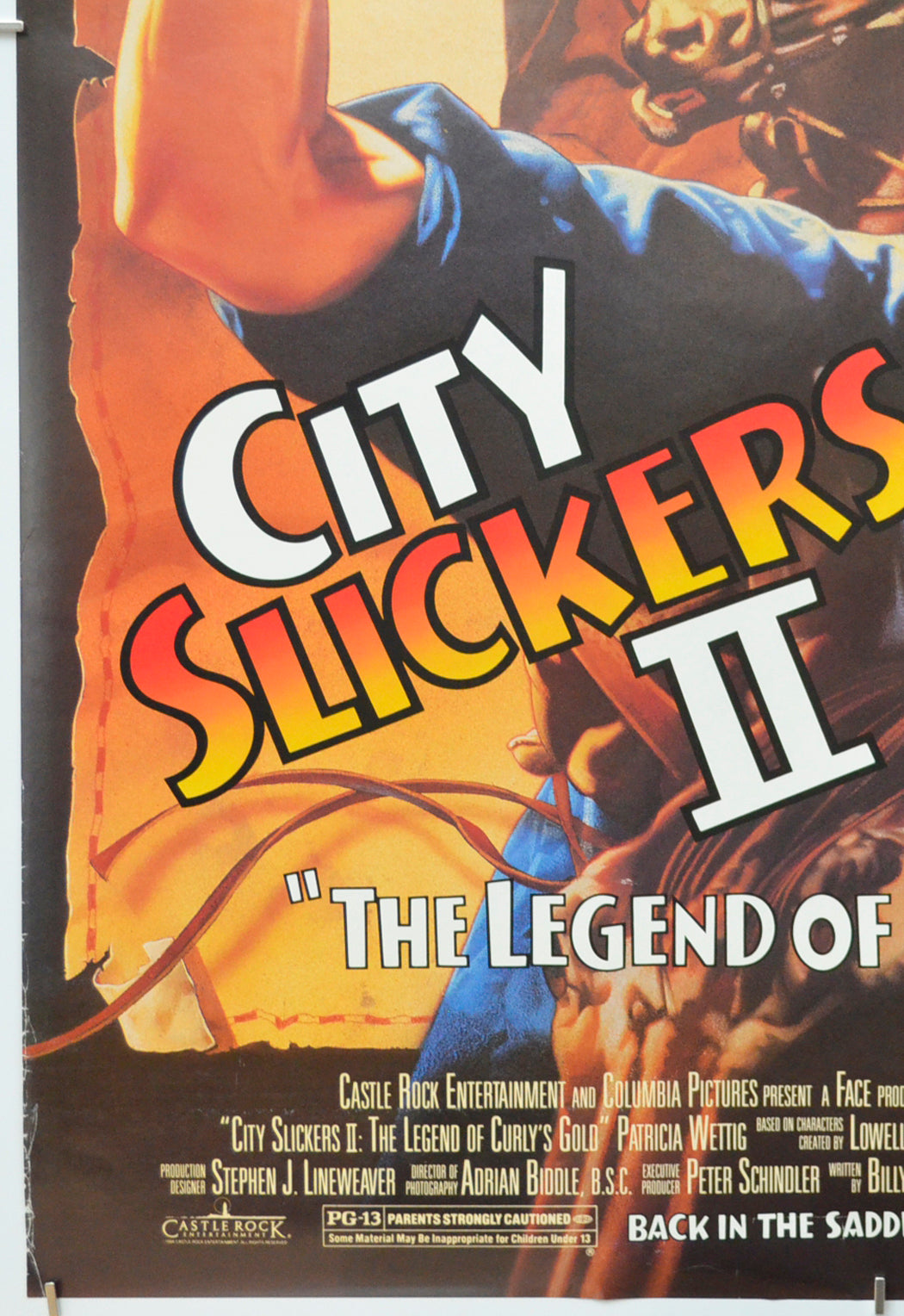 CITY SLICKERS II (Bottom Left) Cinema One Sheet Movie Poster 