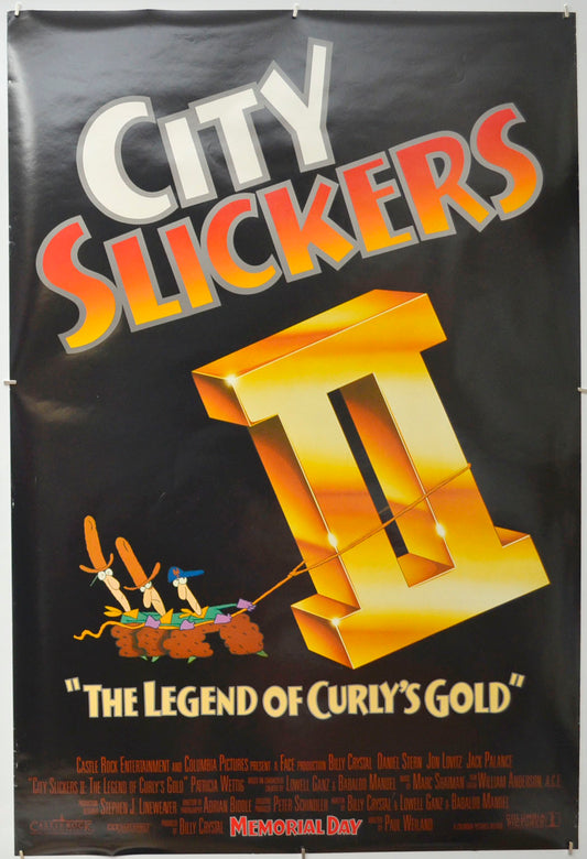 City Slickers II (Teaser / Advance Version ) Original One Sheet Poster - Film Poster - Movie Poster