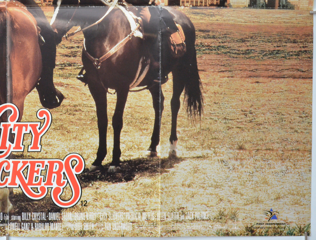 CITY SLICKERS (Bottom Right) Cinema Quad Movie Poster 