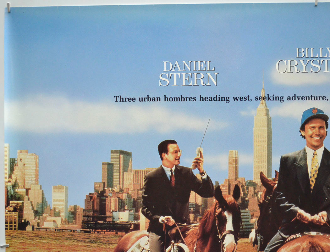 CITY SLICKERS (Top Left) Cinema Quad Movie Poster 