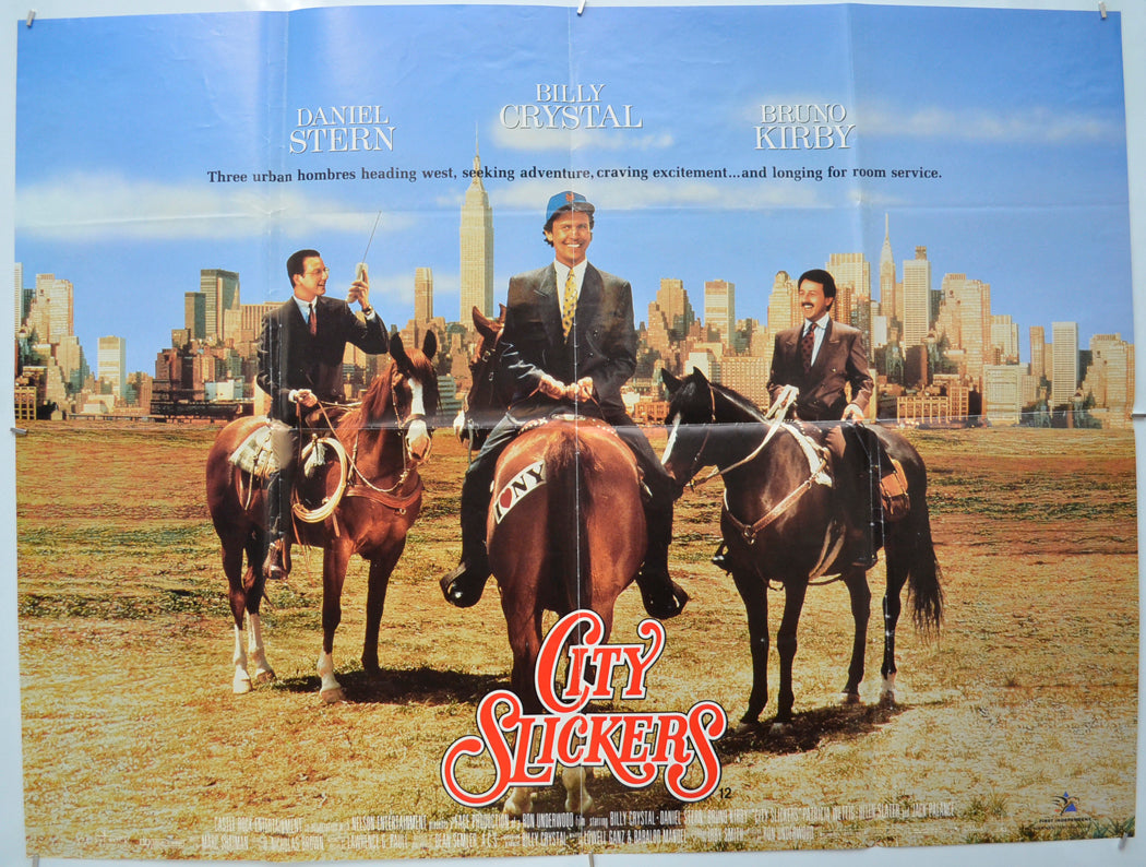 City Slickers Original Quad Poster - Film Poster - Movie Poster