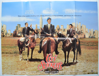 City Slickers  Original Quad Movie Poster  