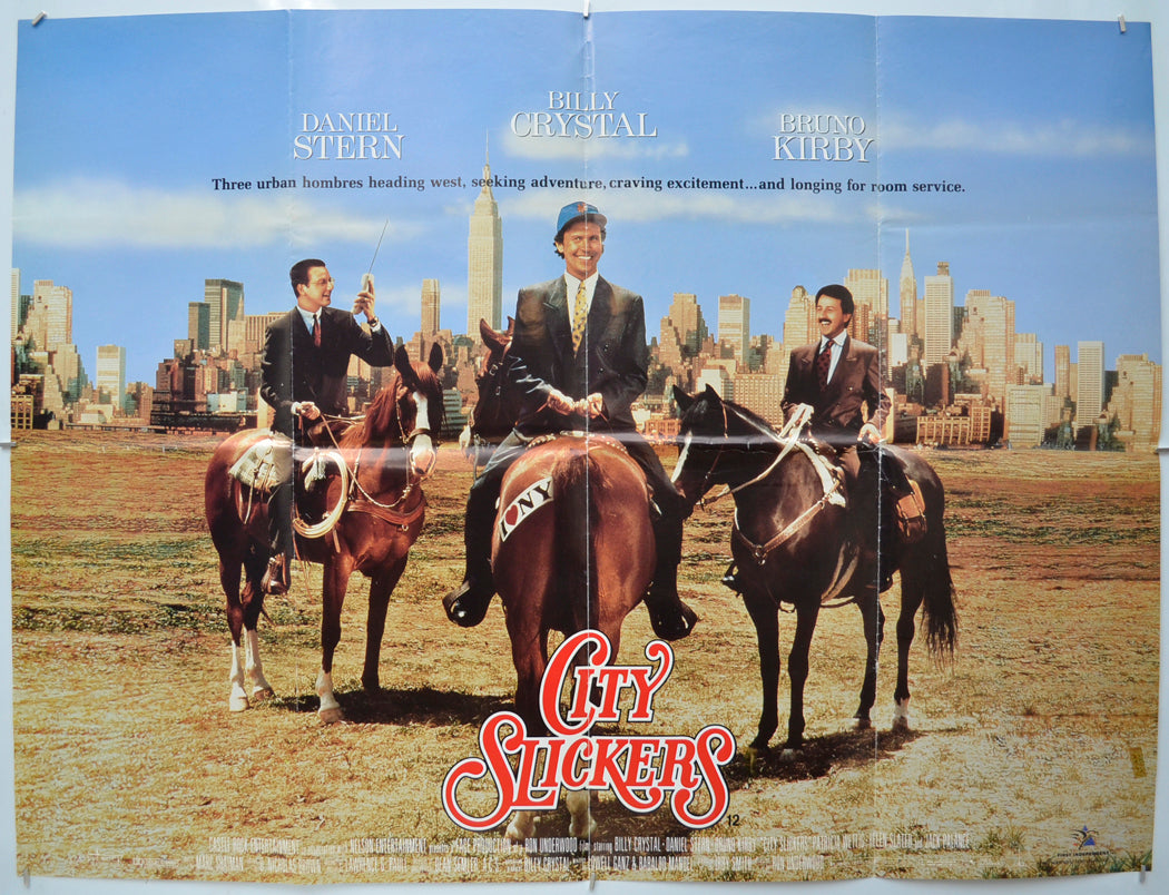 City Slickers Original Quad Poster - Film Poster - Movie Poster