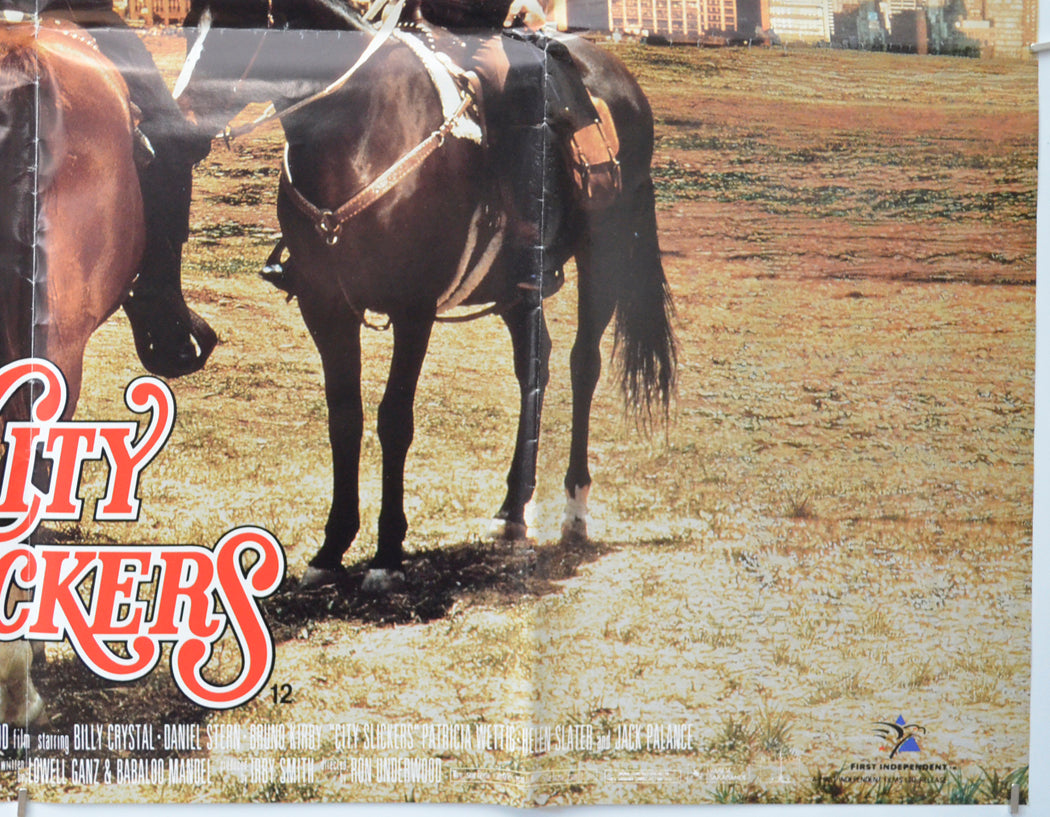 CITY SLICKERS (Bottom Right) Cinema Quad Movie Poster 