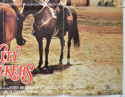 CITY SLICKERS (Bottom Right) Cinema Quad Movie Poster 