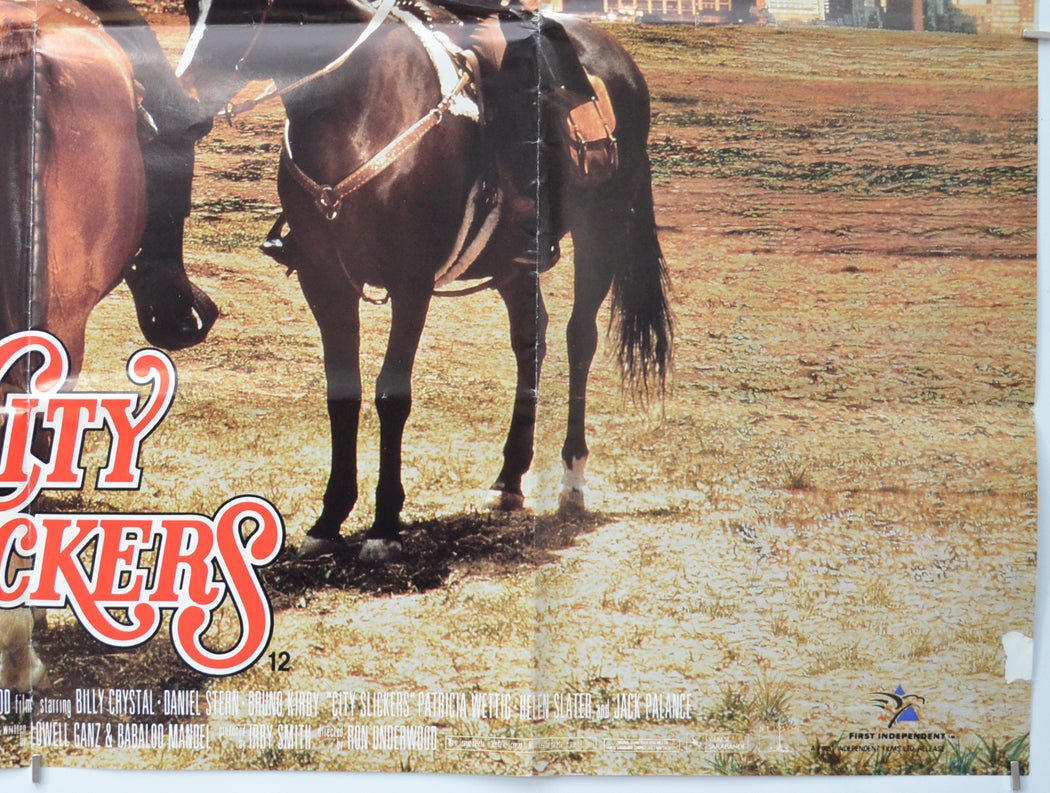 CITY SLICKERS (Bottom Right) Cinema Quad Movie Poster 