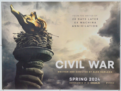 Civil War - Original Quad Poster - Film Poster - Movie Poster
