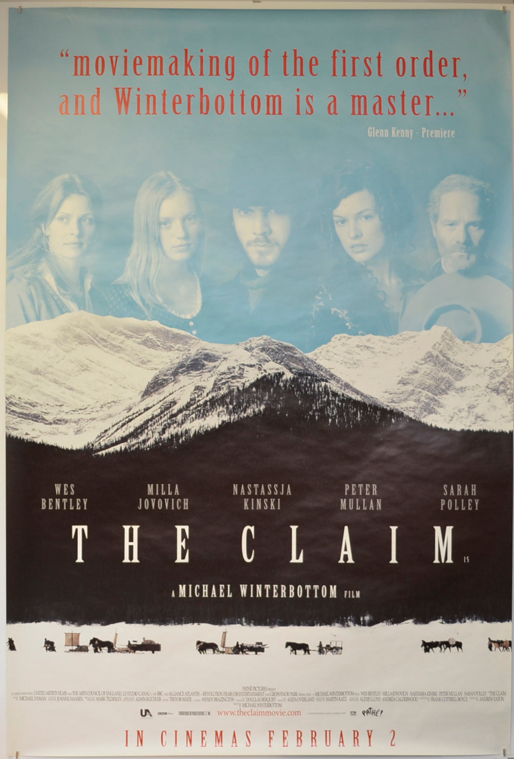 The Claim  Original British 4 Sheet Poster  - Film Poster - Movie Poster