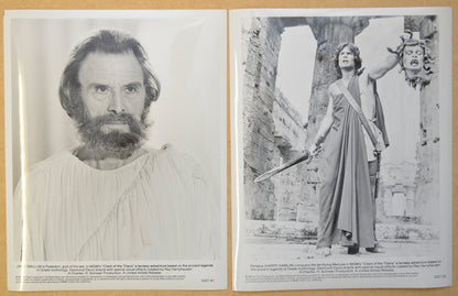 CLASH OF THE TITANS (Stills 1 & 2) Cinema Black and White Press Stills 