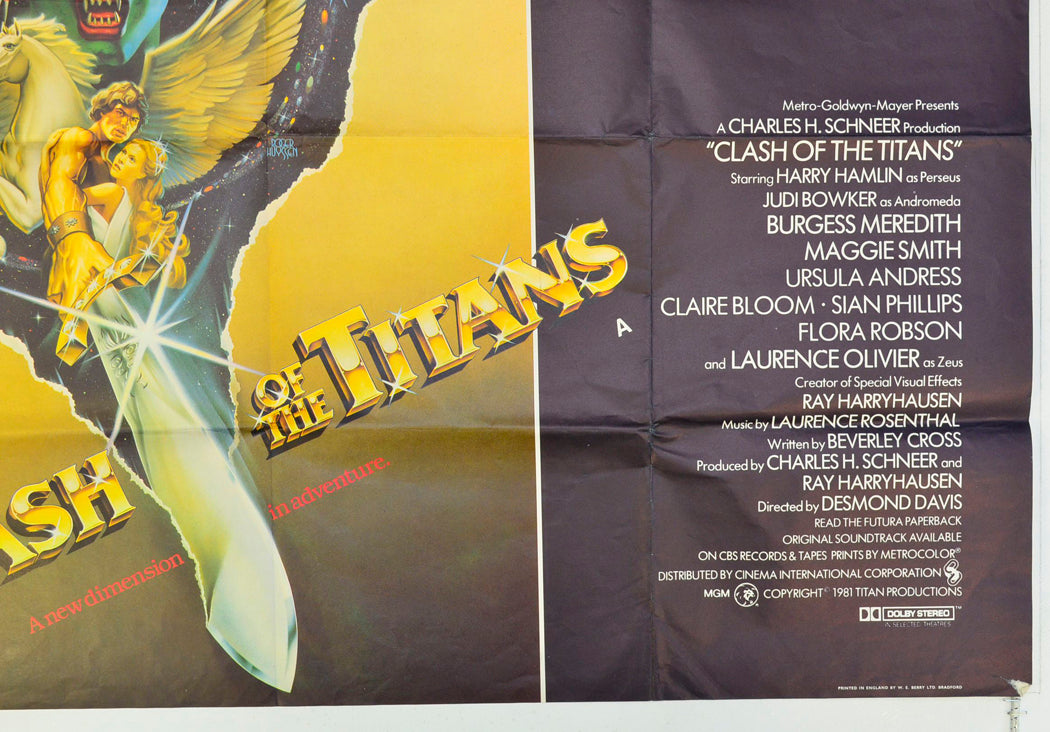 CLASH OF THE TITANS - Bottom Right