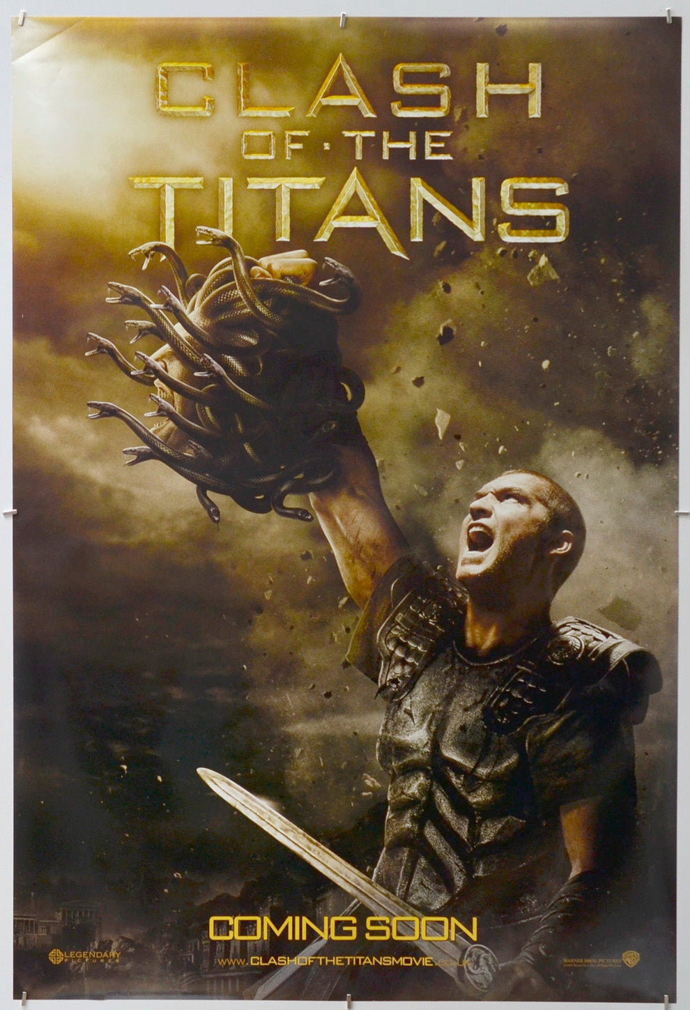 “Clash Of The Titans” Original One Sheet Poster - Film Poster - Movie ...